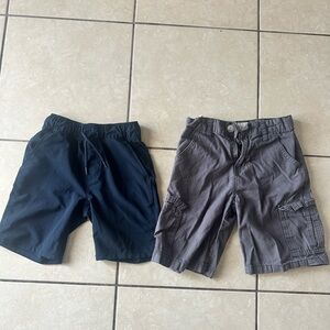 The Children's Place Navy and Gray Kids Shorts